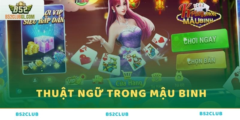 Tổng hợp thuật ngữ trong Mậu Binh B52 Club