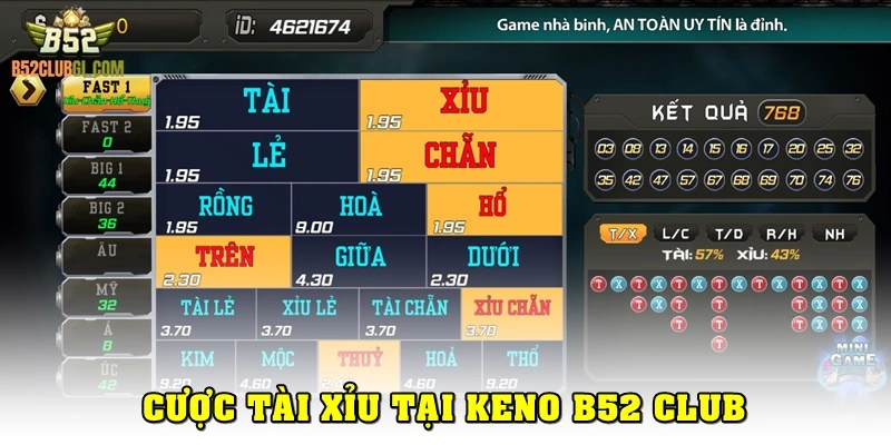 Cược Tài - Xỉu